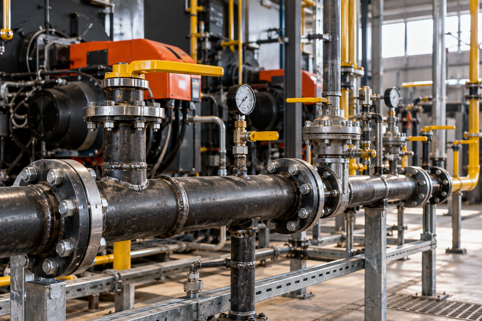 Водогазопроводные стальные трубы (ВГП) в газовых рампах горелок: подбор стенки, сварка и монтаж в РК