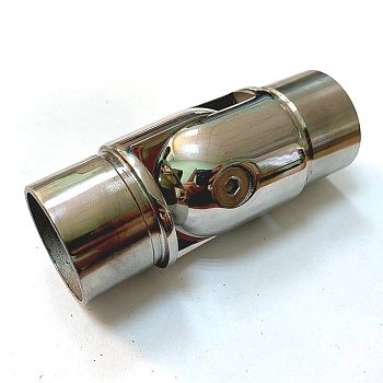 Отвод поручня aisi 304 16x1.5x55 под сварку, 90гр. (зеркало) aisi 304  16