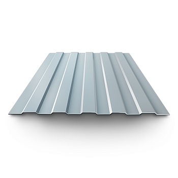 Профнастил оцинкованный 0.4x1150x6000 цинк 1180 арт.1048856 с8 6000